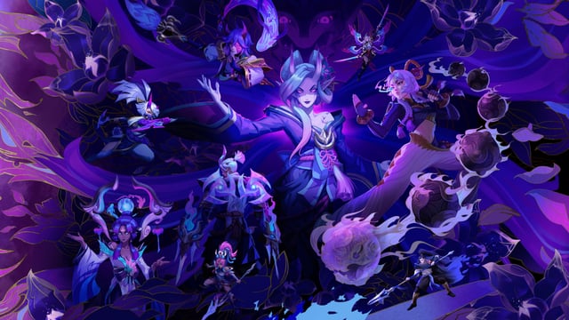 Discovery splash banner for Spirit Blossom PL/EN Discord server