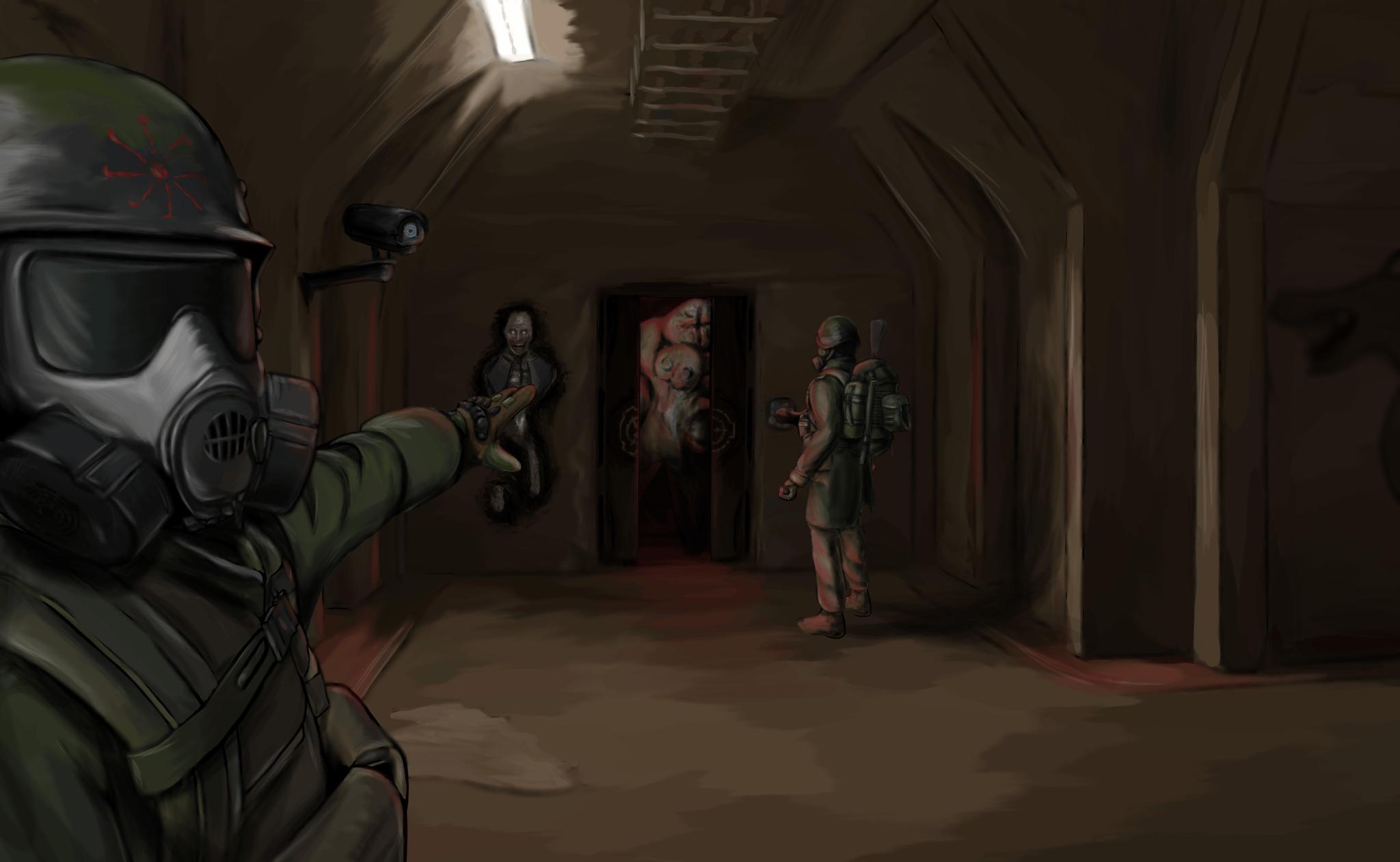 Discovery splash banner for VETO scp sl #tribute to tribunal Discord server