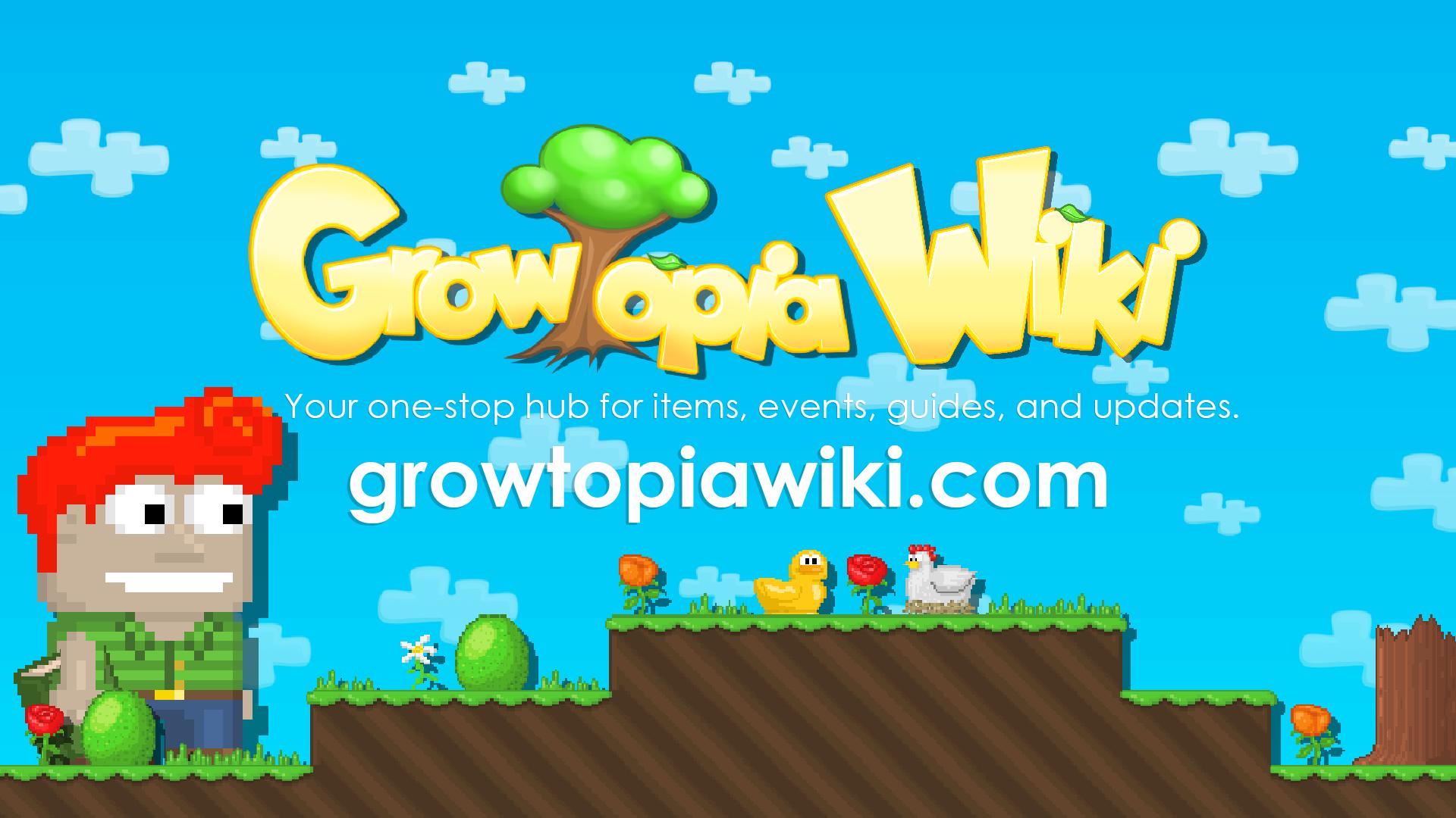 Discovery splash banner for Growtopia Wiki Discord server
