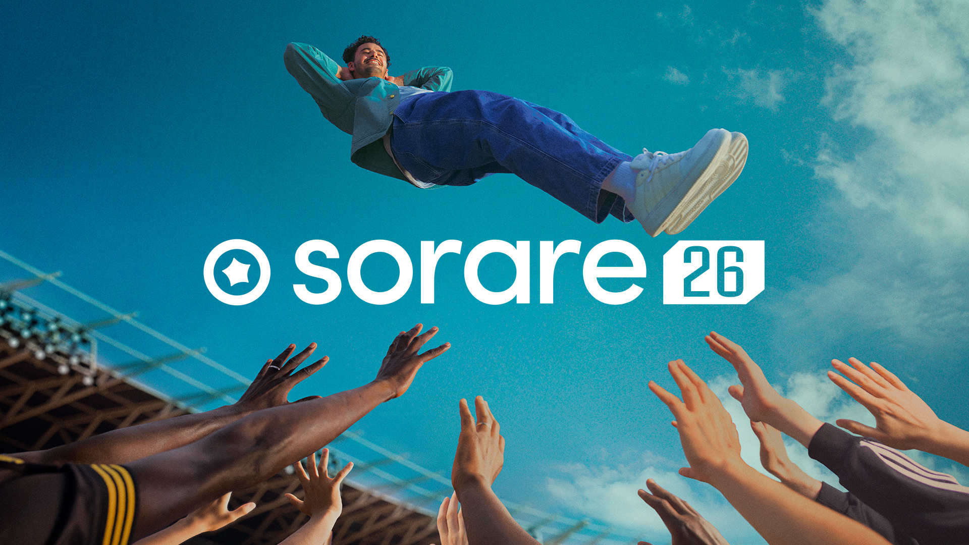 Discovery splash banner for Sorare: Football Discord server