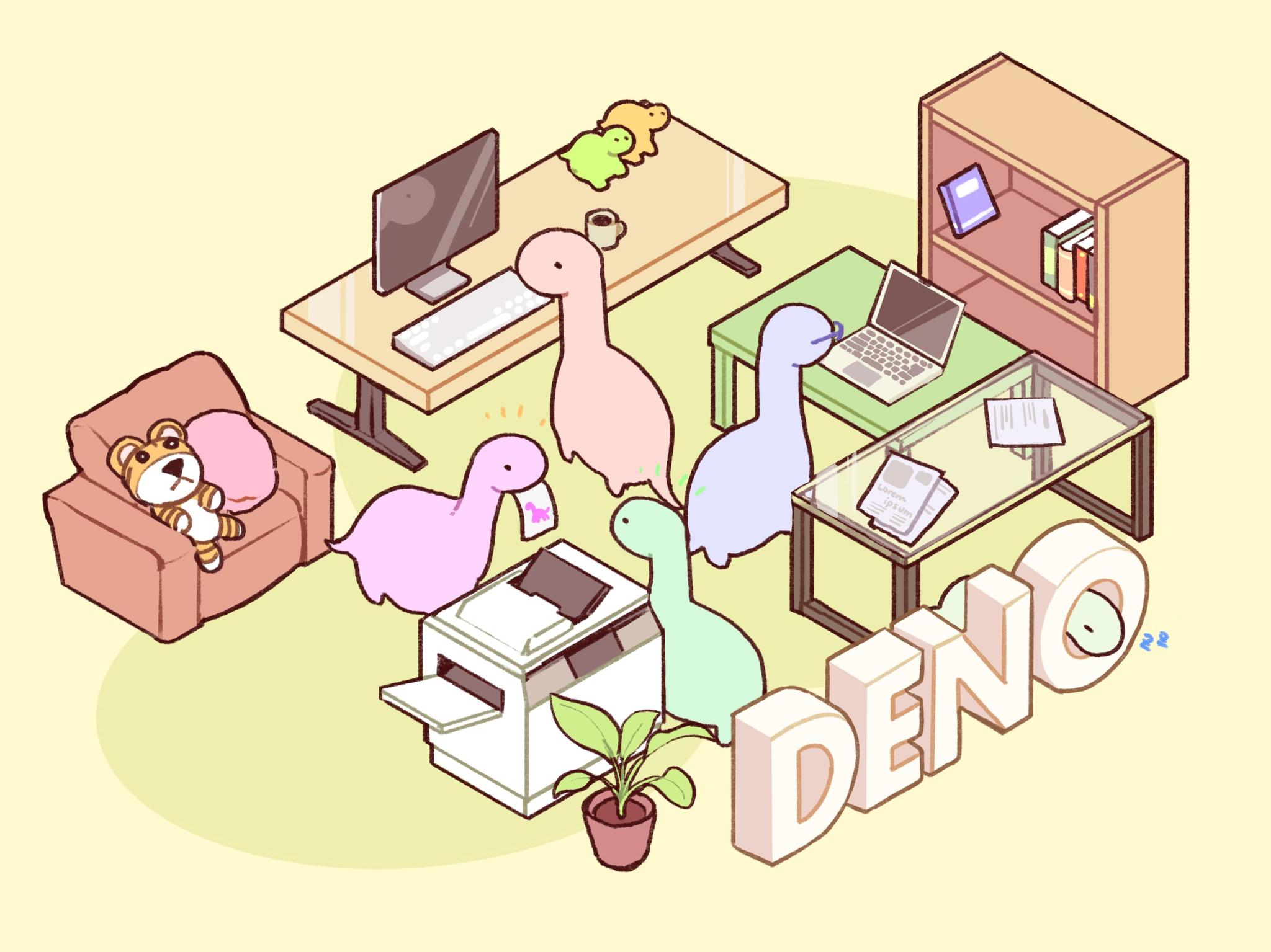Discovery splash banner for Discordeno - It's time to ditch Eris and Discord.JS Discord server