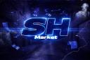 Discovery splash banner for SH Market 500+ Recensioner Discord server
